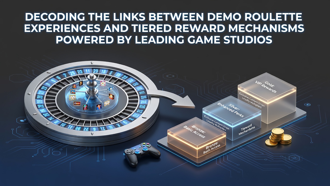 Visualisierung der Verbindungen zwischen Demo-Roulette und gestaffelten Belohnungen bei führenden Game-Studios