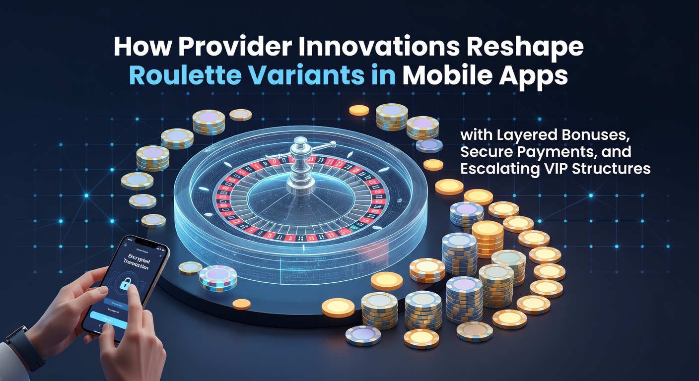 Mobile Roulette App mit innovativen Bonus- und VIP-Features auf Smartphone-Display