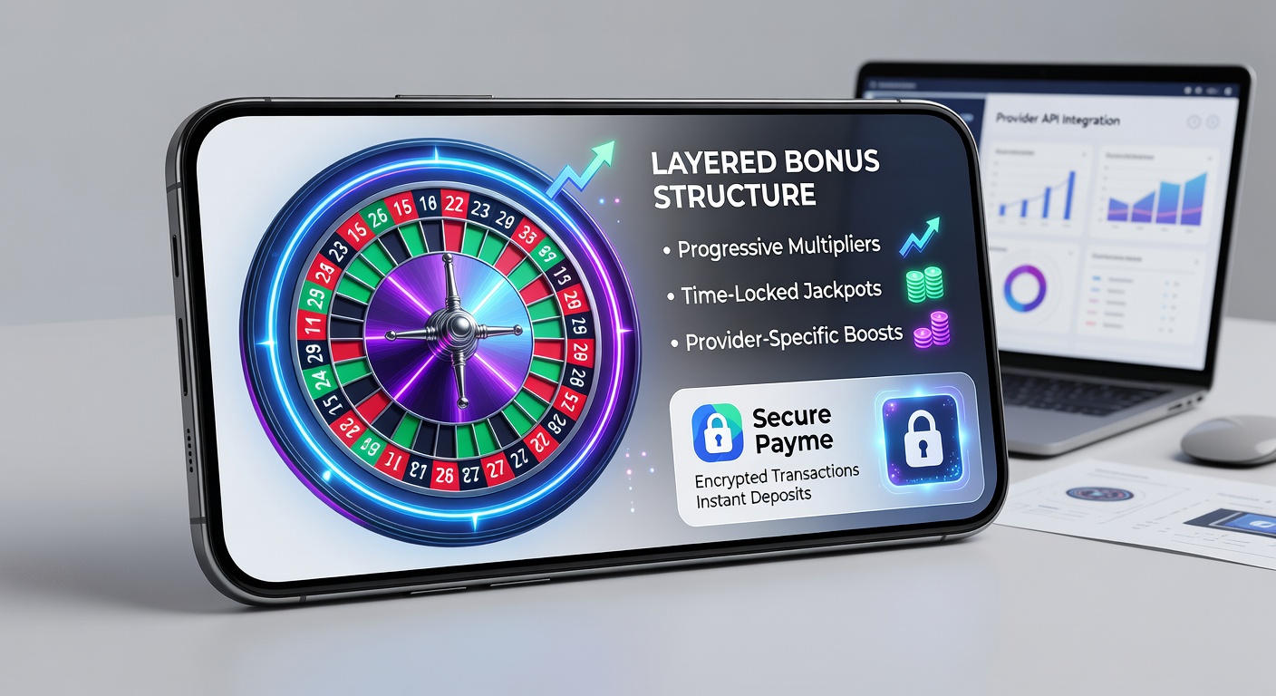 VIP-Belohnungen und gestaffelte Bonus-Ebenen in einer mobilen Roulette-Anwendung
