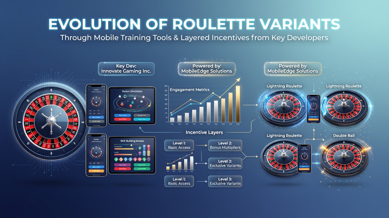 Mobile Roulette Trainingsapps mit gestaffelten Belohnungen und Variantenentwicklung