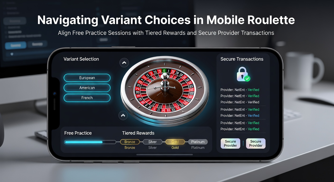 Darstellung verschiedener Roulette-Varianten auf mobilen Geräten mit Fokus auf Übungsmodi und Belohnungssysteme
