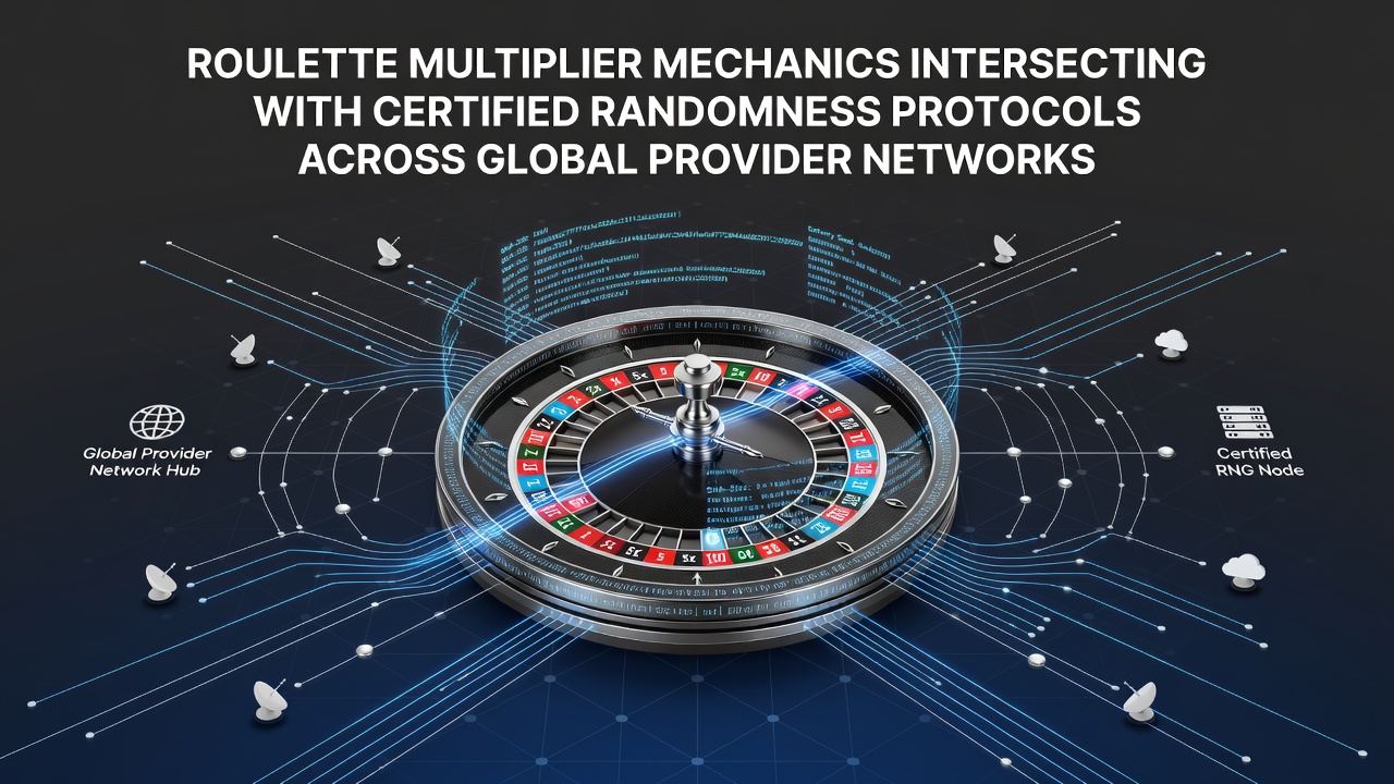 Darstellung von Roulette-Multipliern und zertifizierten Zufallsprotokollen in globalen Netzwerken